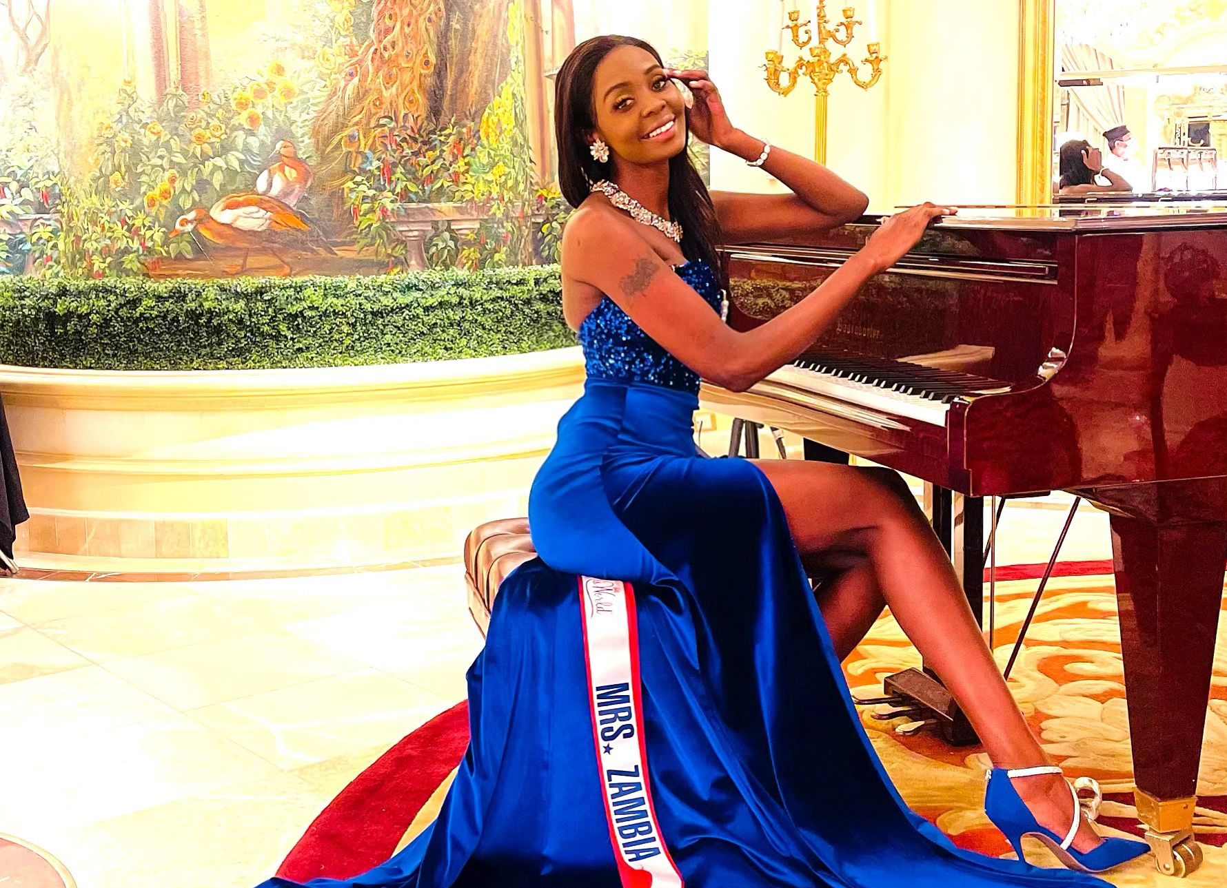 ALICE MUSUKWA MOTIVATED BY TOP 15 FINISH AT MRS WORLD